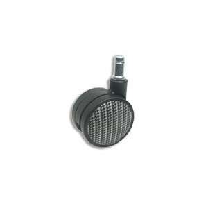  Cool Casters   Color Cap, Black Chair Caster with Fiber Webbing 