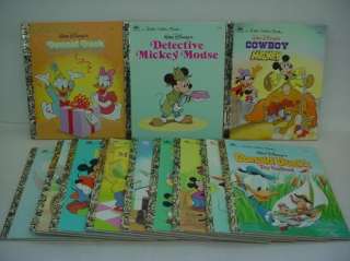   Mouse and Friends Complete 12 Little Golden Books FREE S+H  