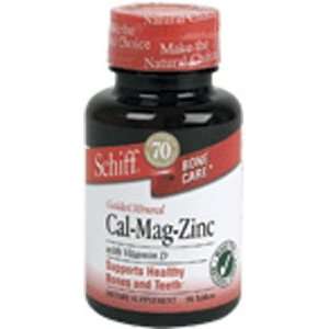  Cal Mag Zinc 90 Tabs (Guided Minerals)   Schiff Vitamins 