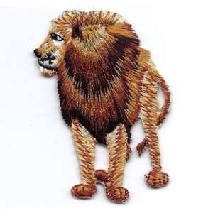 BUY 1 GET 1 OF SAME FREE/Zoo Animal Lion/ Iron On Embroidered Applique