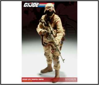   Desert Ops Trooper Sniper 12 Figure w/ LED Display Case MIB  