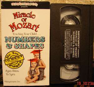   of Mozart Teaching Your Child Numbers & Shapes 619561421737  