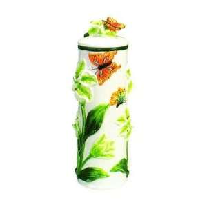  BUTTERFLY 3 D Ceramic vase New