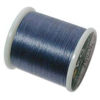 Japanese Nylon Bead Ko Thread For Delica Denim Blue 50M  