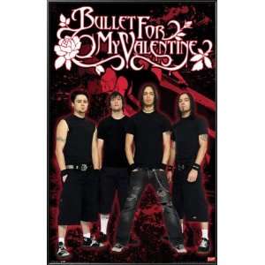  Bullet For My Valentine Lamina Framed Poster Print, 23x35 