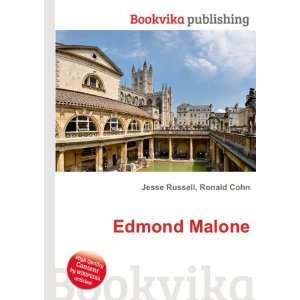  Edmond Malone Ronald Cohn Jesse Russell Books