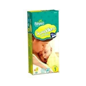  Pampers Swaddlers Diapers Jumbo Pack Size 1 40ct. Health 