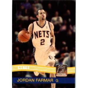  2010 / 2011 Donruss # 9 Jordan Farmar New Jersey Nets NBA 