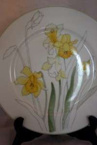Block Daffodil Watercolors 8 Salad Plate  