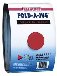 TWO Reliance 1 Gallon Fold A Jug Collapsible Water Jugs  