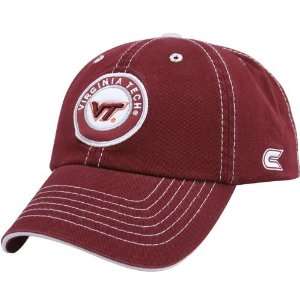  Virginia Tech Hokies Maroon Broadside Hat Sports 