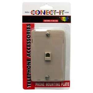  Conect It Ivory Phone Mounting Plate Electronics
