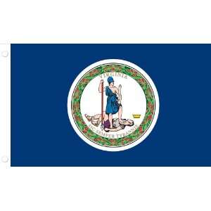  Allied Flag Outdoor Nylon State Flag, Virginia, 4 Foot by 