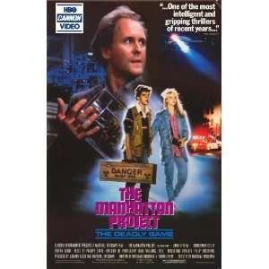  The Manhattan Project (1986) 27 x 40 Movie Poster Style A 