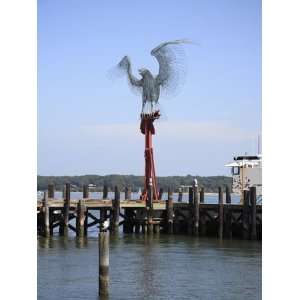  Morning Call Sculpture, 9/11 Memorial of An Osprey on a 