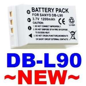   Battery for SANYO DB L90 DBL90 Xacti DMX SH11 VPC SH1