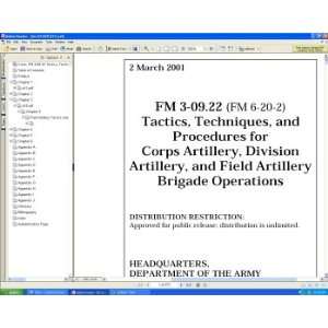Army FM 3 09.22 Corps, Division, Field Artillery Brigade 