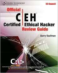 Official Certified Ethical Hacker Review Guide, (1435488539), Steven 