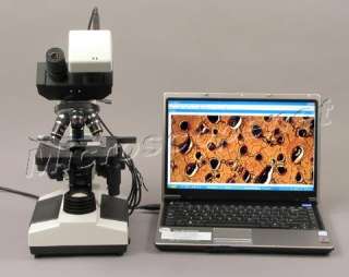 40x 2000x Lab Research Binocular Compound Microscope  