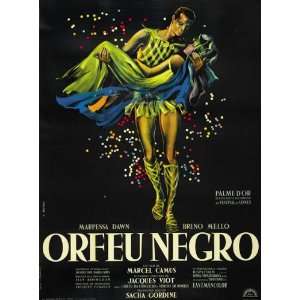 Black Orpheus Movie Poster (27 x 40 Inches   69cm x 102cm) (1960 