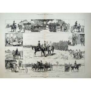  1881 Volunteer Ta Army Windsor Park Horses Soldiers War 