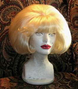 Audrey Little Shop of Horrors bubble blonde wig  