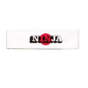  Tiger Claw Ninja Headband with the word NINJA and a Sun 