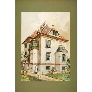   Wien Reinhold Volkel   Original Chromolithograph