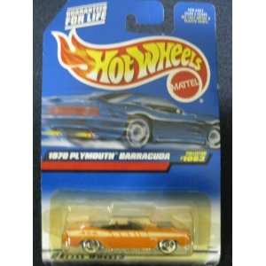    Hotwheels 1970 Plymouth Barracuda Collector #1063 Toys & Games