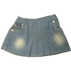  Pleated Jean Skirt for dolls Toys & Games