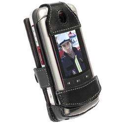 Krusell Leather Case w/Clip For Motorola Adventure V750  