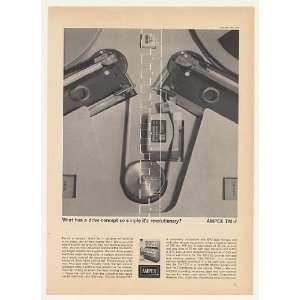  1964 Ampex TM 7 Tape Transport Computer Drive Print Ad 