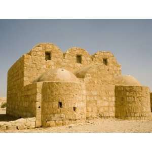 Amra Desert Fort, UNESCO World Heritage Site, Jordan, Middle East 