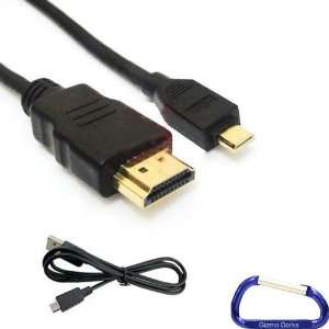 Gizmo Dorks High Speed Micro USB Cable (Type B) and HDMI Cable Bundle 