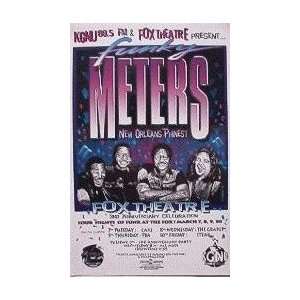  Meters Fox Boulder Colorado 1995 Concert Poster