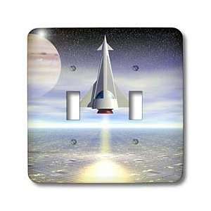  Perkins Designs Science Fiction   Rocket Launch space 