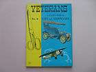 Veterans A Cut Out Book of Cars and Aeroplanes No.2   Rare ca.1960