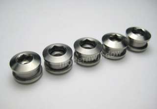 Titanium Single speed Fixed Gear Track Chainring Bolts  