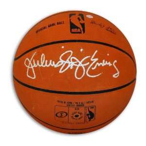  Julius Dr. J Erving Autographed Official NBA Basketball 