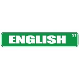   ENGLISH ST  STREET SIGN