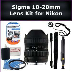  Sigma 10 20mm f/3.5 EX DC HSM Autofocus Zoom Lens Kit For 