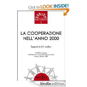 LA COOPERAZIONE NELLANNO 2000. Rapporto di A.F. Laidlaw (Italian 