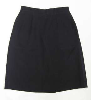 Ladies Polyester Waitress / Tuxedo Short Skirt Size 12  