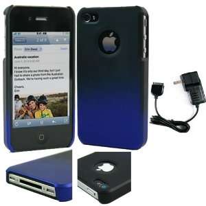   iPhone 4 + Black Wall Charger for iPhone Cell Phones & Accessories