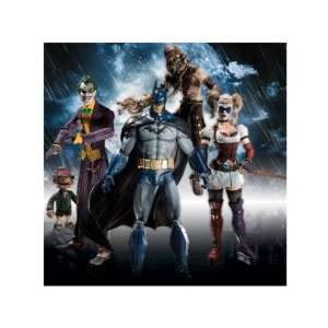   Batman Arkham Asylum Set of 4 DC Direct Action Figures Toys & Games