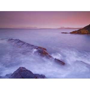 Sunset at Mellon Udrigle, Waves and Rocks, Wester Ross, North West 