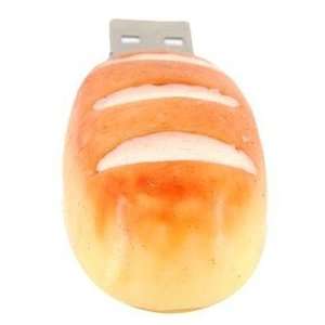  4GB Lovely Butter Bread Shape Flash Drive (Yellow 