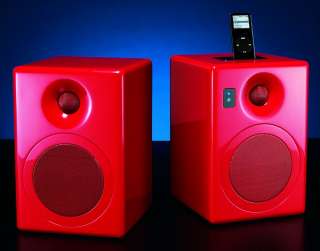 Sierra Sound IN Studio 5.0 Ins5R iPod Speaker Dock (Red 