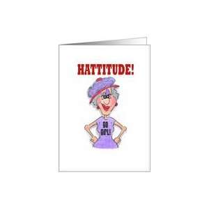 red hat hattitude Card