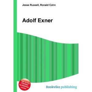  Adolf Exner Ronald Cohn Jesse Russell Books